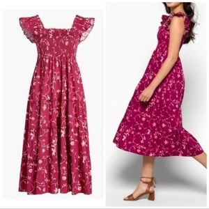 Hill House Ellie Nap dress burgundy S
